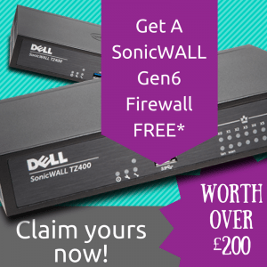 Get A SonicWALL Gen6 Firewall FREE